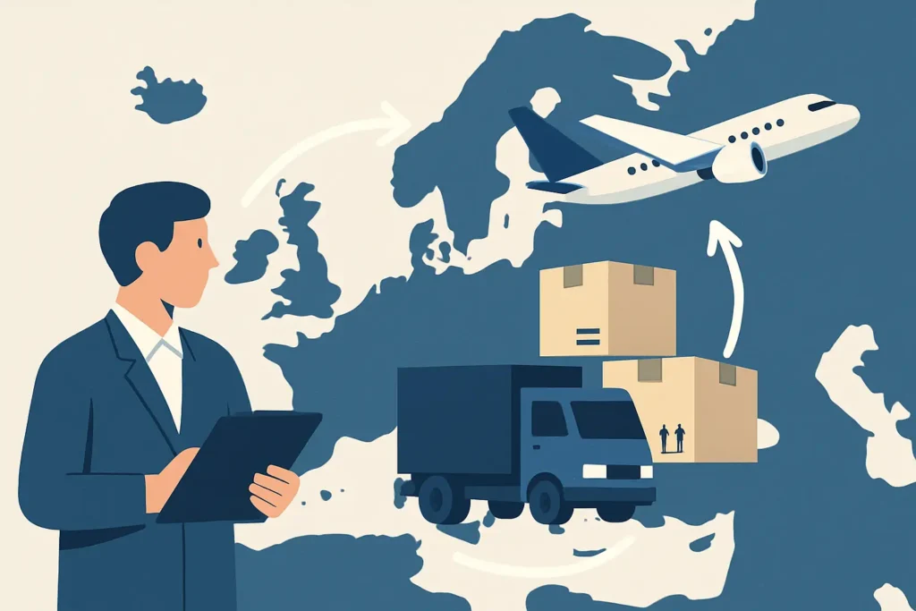 How Cross-Border Logistics Works in Europe