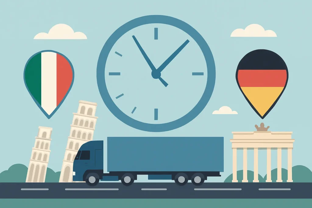 Italy-Germany Road Freight That Actually Stays On-Time