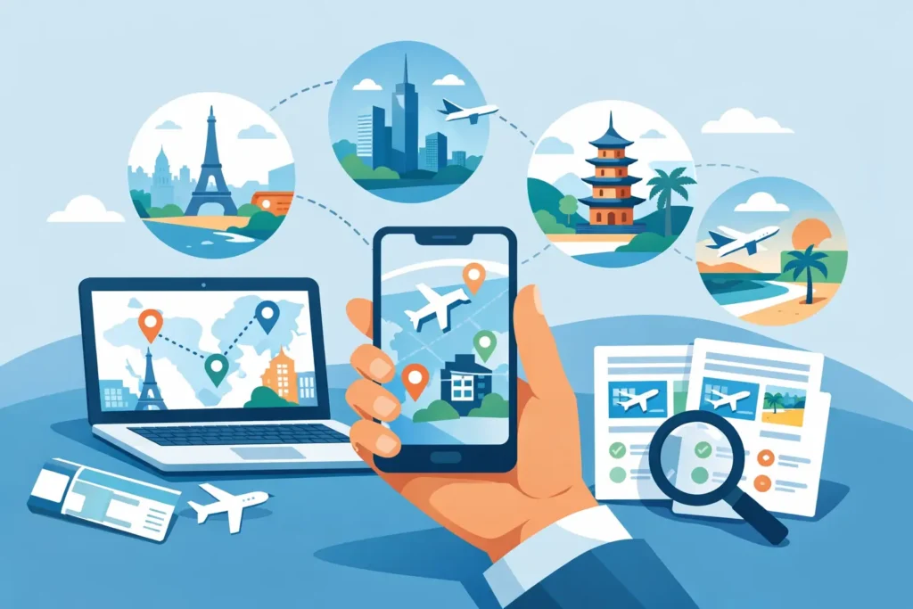 Book Multi City Trips With Travel Comparison