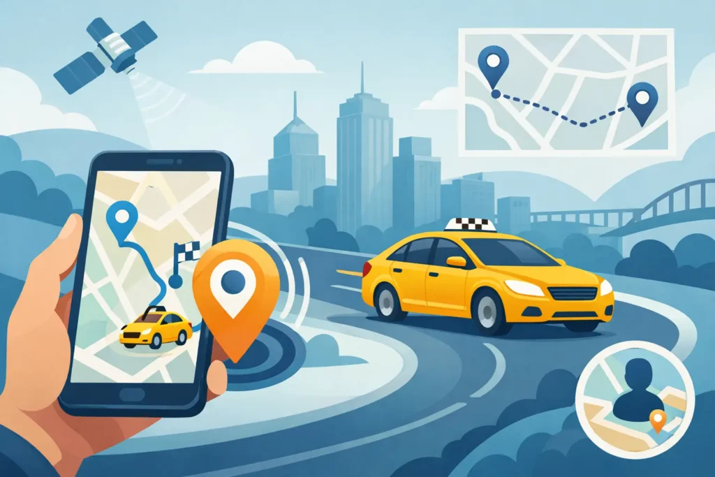 Track a Taxi Ride in Real Time