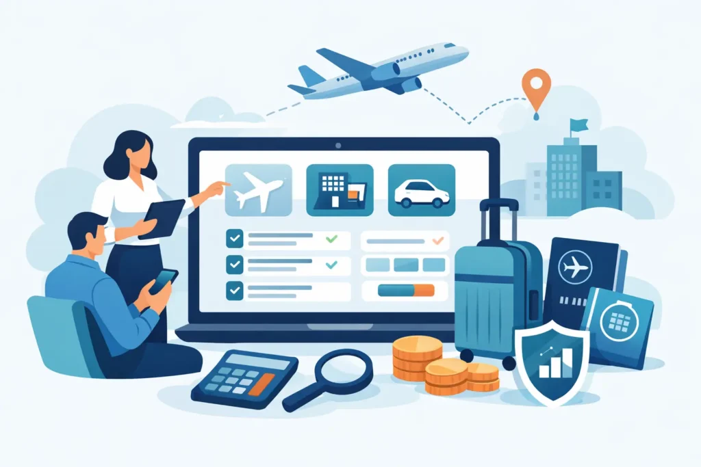 Corporate Travel Booking Guide for Control