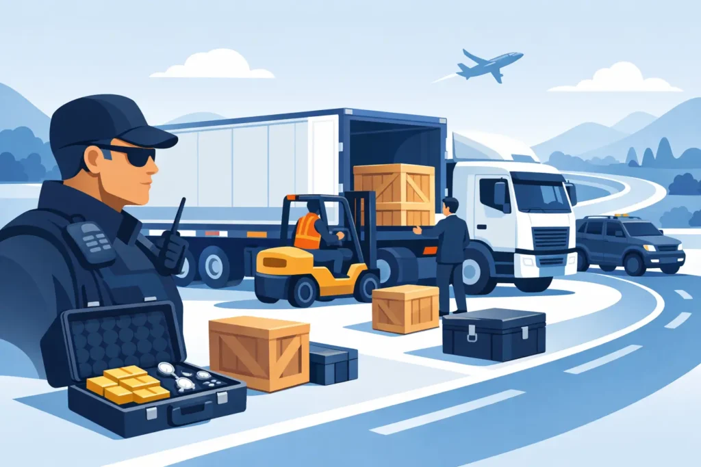 How to Ship High Value Goods by Road