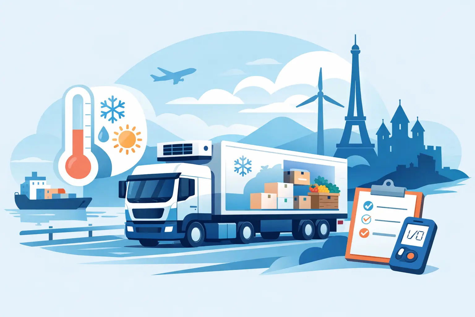 Temperature Controlled Road Transport Requirements Europe