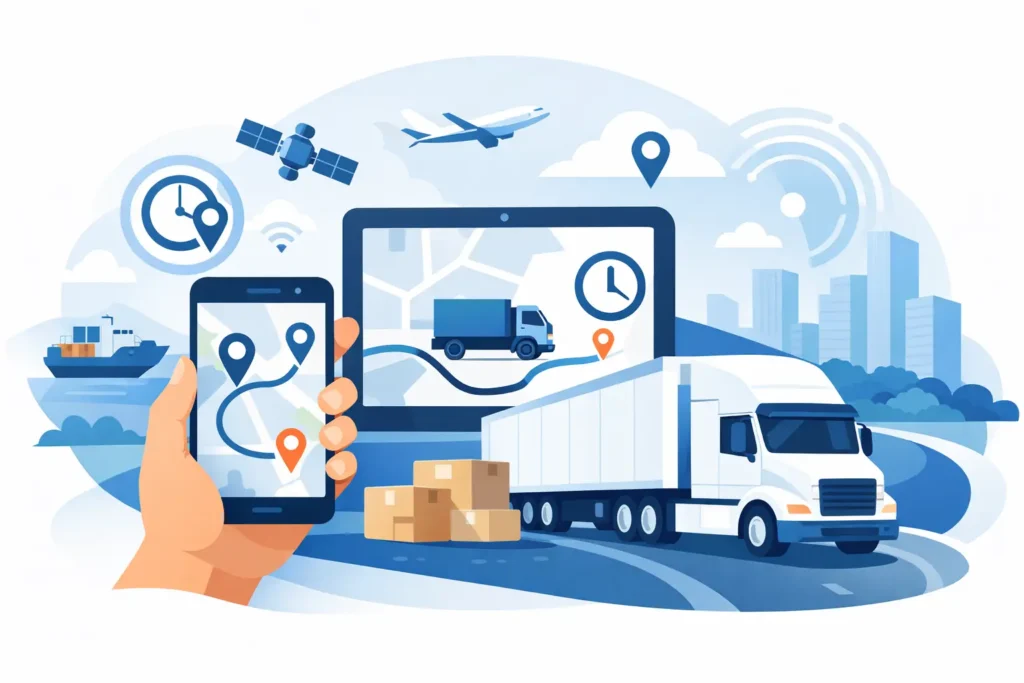 Real Time ETA Updates for Freight Deliveries